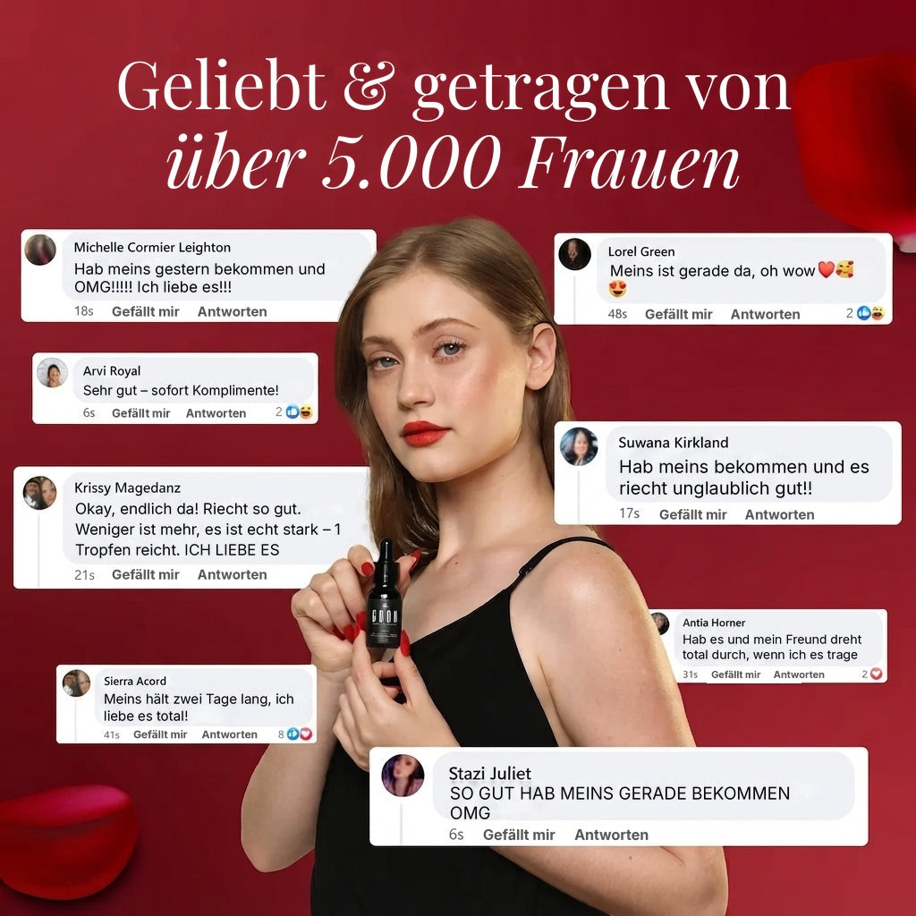 Goda® – Ihr persönlicher Duft, vollendet durch die Frau, die ihn trägt.